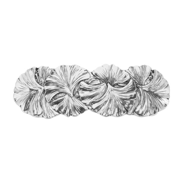 Retro Leaf Hair Barrette Ponytail Holder for All Hair Types