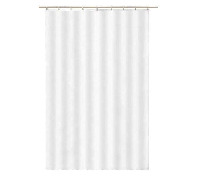 Standard Drip Dry Shower Curtain - White (1300 x 1 x 2000mm)