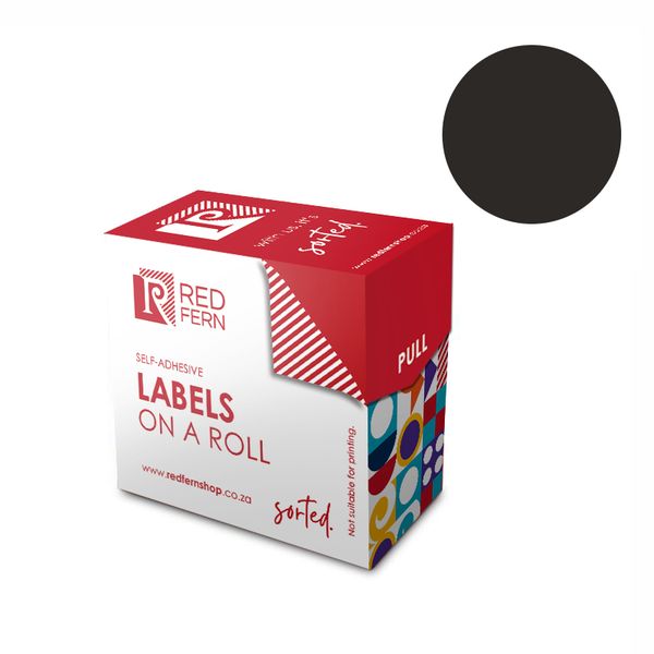 Redfern C19 Colour Code Labels - Black 10's