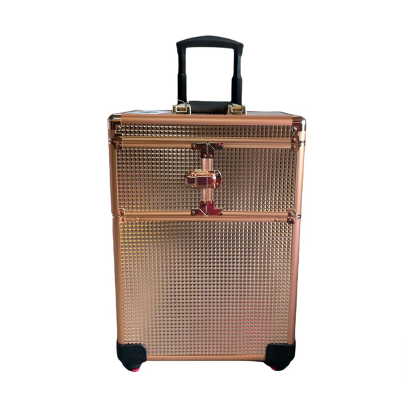 Aluminum Trolley Train Makeup Case