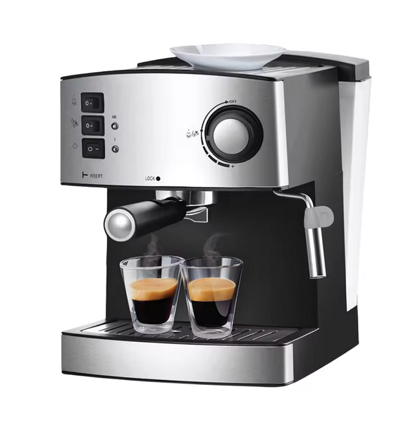 15Bar High Pressure Sihbos Espresso Coffee Machine1.6L - EMS