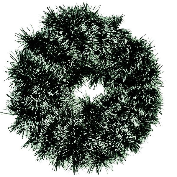 Snow Tips Wreath - Medium - Door Christmas Decoration