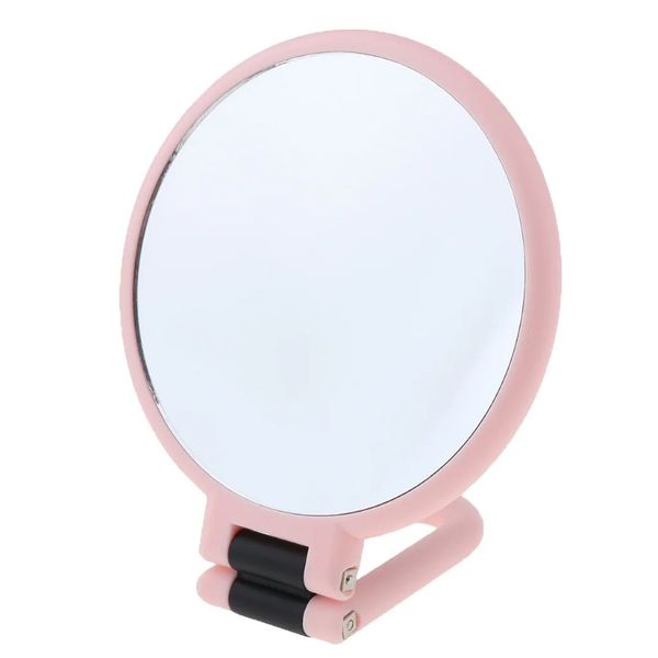 Magnifying Dual-Sided Folding Makeup Mirror (15x Magnefication)
