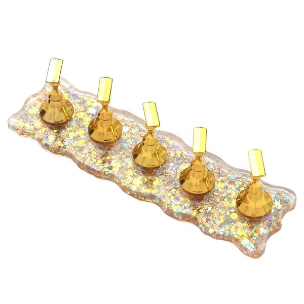 Nail Display Stand Magnetic Nail Practice Stand Acrylic Nail Tips Holder