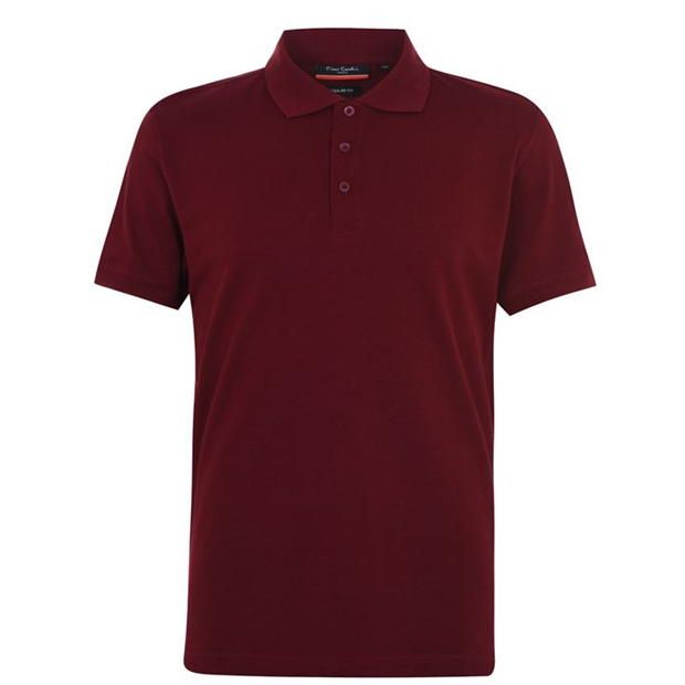 Pierre Cardin Men's Polo Shirt - Burgundy - Parallel Import | Shop ...
