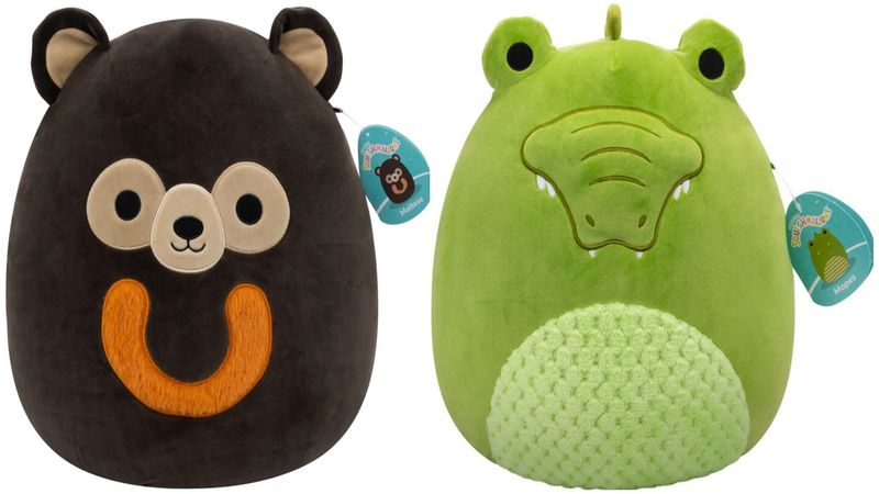 Squishmallows - Plush Bundle Alligator and Sun Bear - 12 Inch - 2 Pack