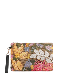 Brizilla Sequin Decor Straw Clutch Bag | Buy Online in South Africa ...