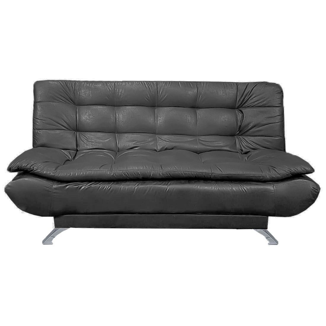 Modern 3 Seater Foldable Comfortable Sleeper Leather Couch/Sofa Shop