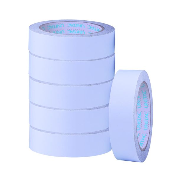 Unitac Large Core Double Sided Tissue Tape 18mm x 33m - Pack of 6