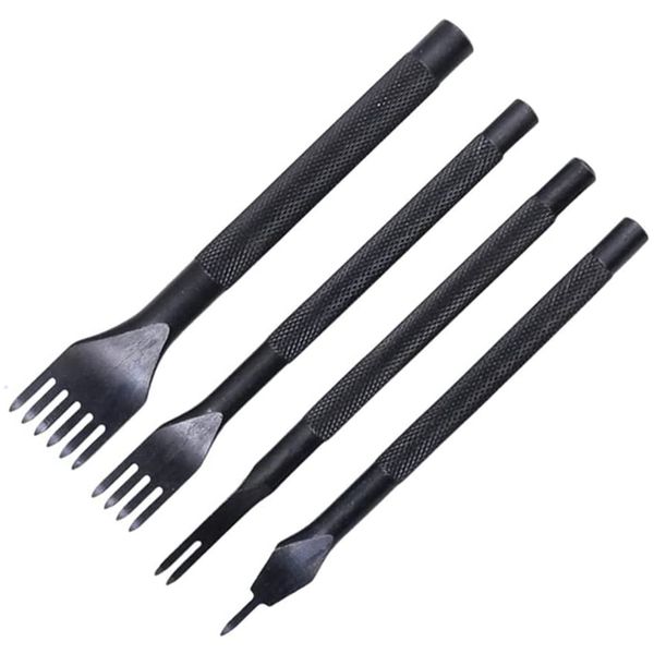 3MM 1/2/4/6 Stitching Chisel Hole Punches Tool, -4 Pcs