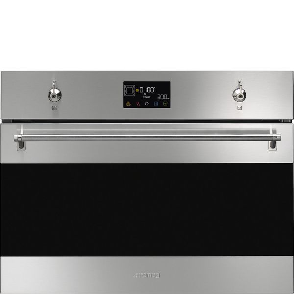 Smeg SO4302M1X Microwave and Oven Combination