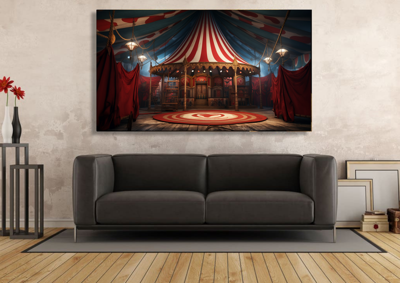 Canvas Wall Art - Circus of Illusions - IM0198