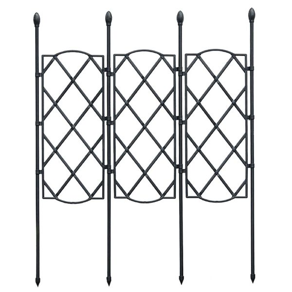 Garden Plastic Plant Climbing Single Trellis Support Frame Rack (60CM)