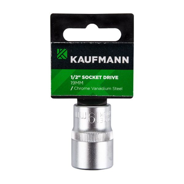 Kaufmann - Socket Drive - 1/2inch - 19mm - Bulk Pack of 10