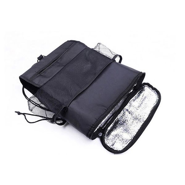 Multi-Pocket Car Seat Organizer with Cooler Bag