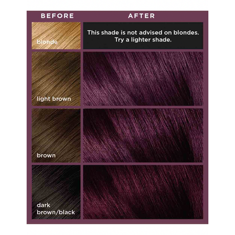 L'Oreal Paris Colorista Permanent Hair Dye-Dark Purple | Buy Online in  South Africa 