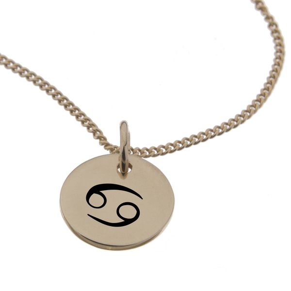 Cancer Star Sign Necklace 10mm