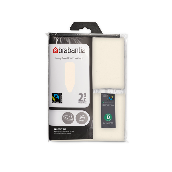 Brabantia - Ironing Board Cover D 135x45cm - Top Layer - Ecru