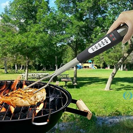 BBQ Fork and Oven Meat Thermometer Fork BBQ And Oven Meat Thermometer