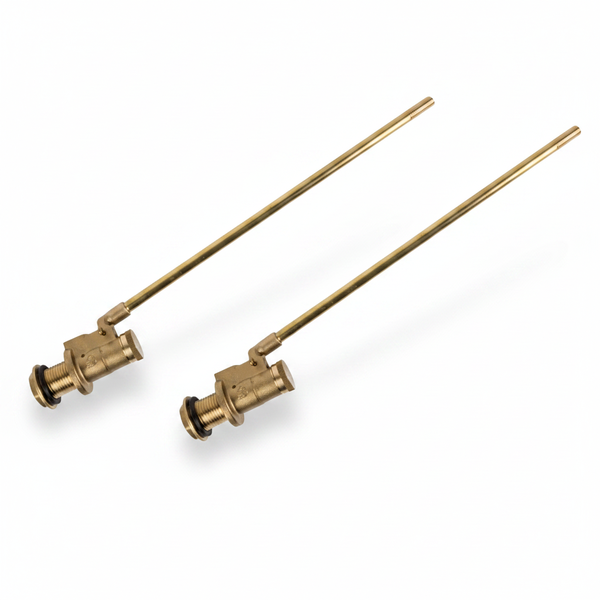 Torrenti 25mm Brass Float Valve for Water Control Systems - 2 Pack