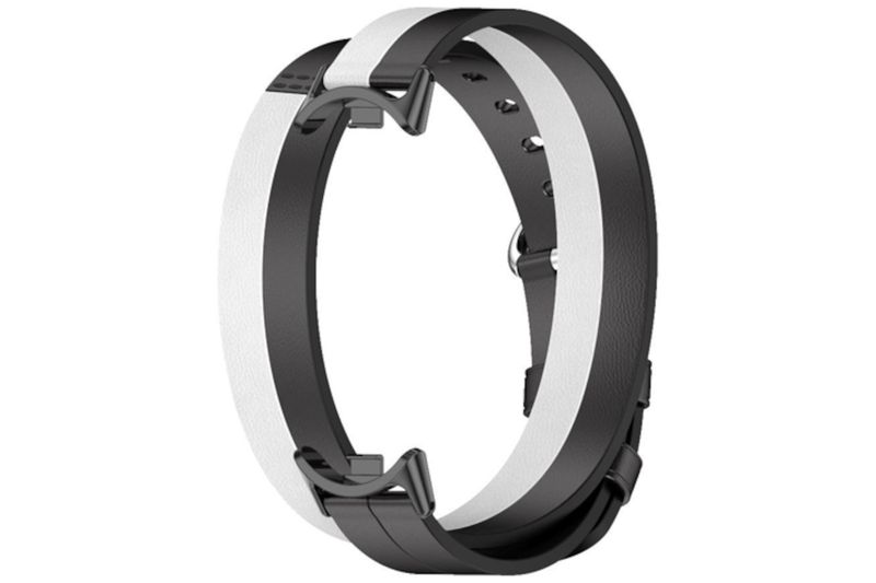 Xiaomi Smart Band 8 Double Wrap Strap - Black and white