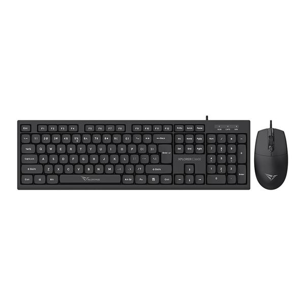 Alcatroz Xplorer C3600 Wired Keyboard and Mouse Combo