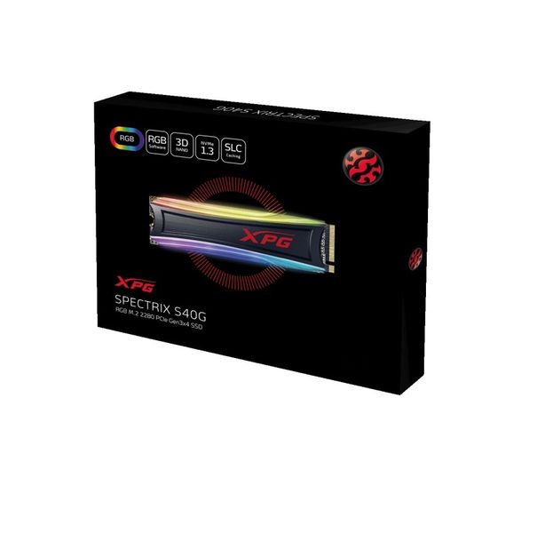Adata XPG SPECTRIX S40G RGB PCIe Gen3x4 M.2 2280 Solid State Drive 2TB
