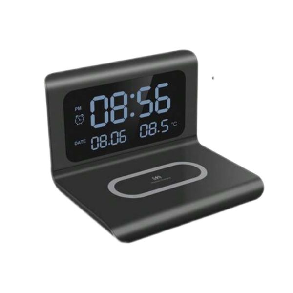 3-In-1 Wireless Charging Pad - Black