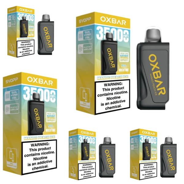 Oxbar SVOPP 35000 Puffs Disposable PODS - Mango Pineapple (Pack of 5)