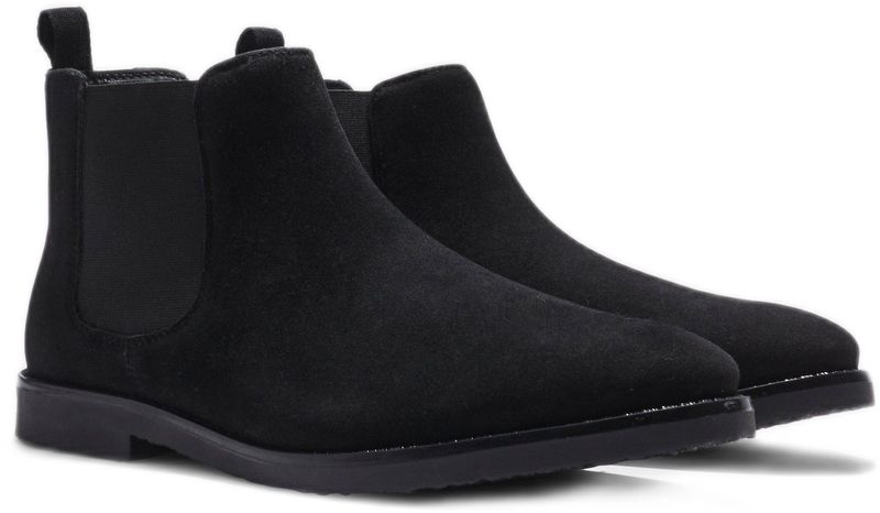 boohooMAN - Mens Fashion Chelsea Boot - Black