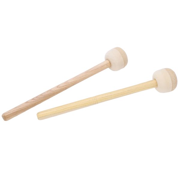 2pieces Felt Mallets (Wooden Handle)