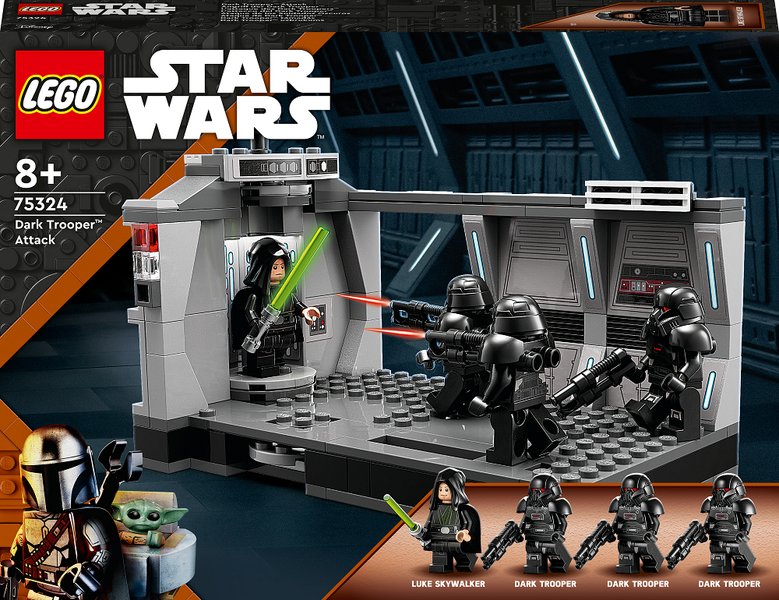 LEGO® Star Wars™ Dark Trooper™ Attack 75324 Building Kit (166 Pieces)