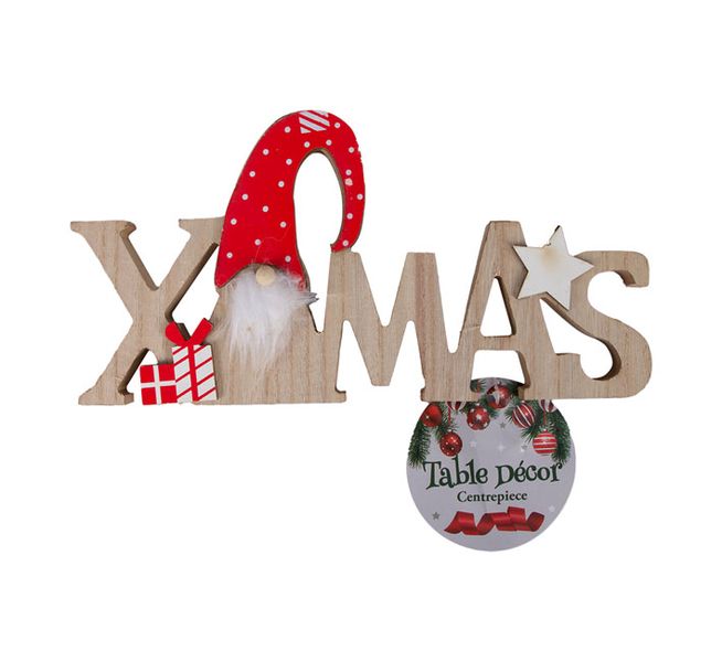 Christmas Accessories -Centerpiece Table Decor - 29 cm x 14 cm