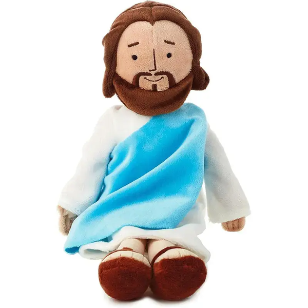 ARKIMD Jesus Stuffed Doll 10" Soft Cuddly Christian Baptism Gift All Ages