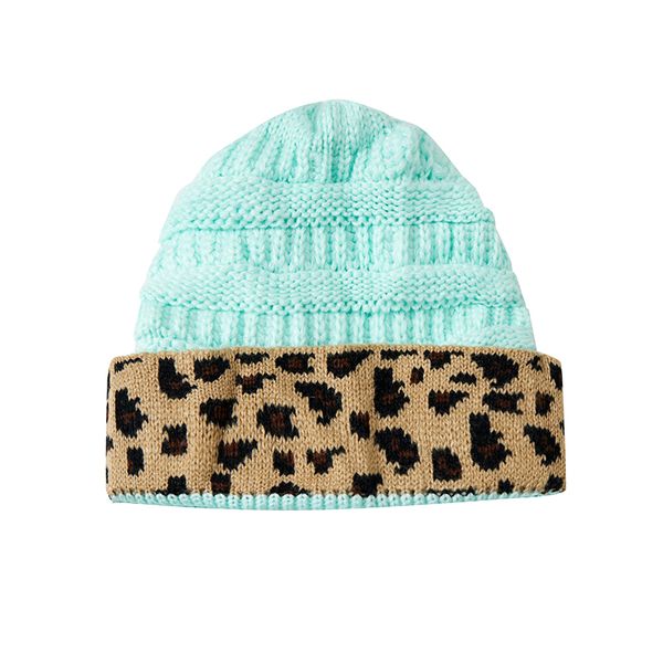 Beanie - Leopard Print Band