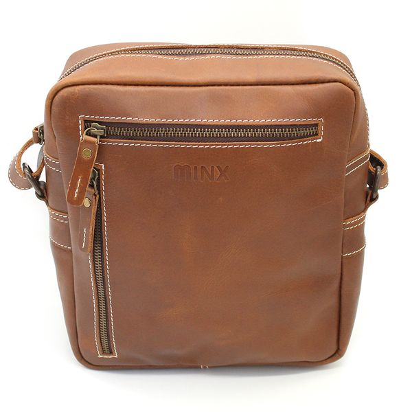Minx Genuine Leather Bonny Sling Bag - Light Brown
