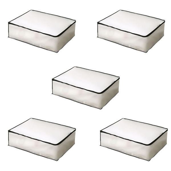 Set of 5 80x45x15cm PVA Multi-Purpose Household Storage Bag F49-8-1201-5