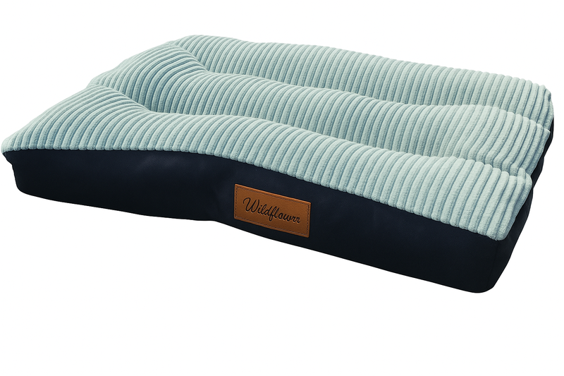 Plush Square Dog Bed for Large Dogs