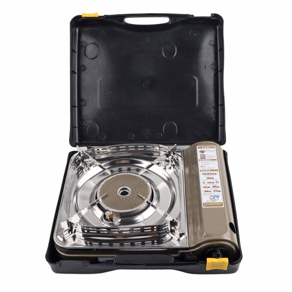 MS3500CS Portable Gas Stove (Coffee Silver)