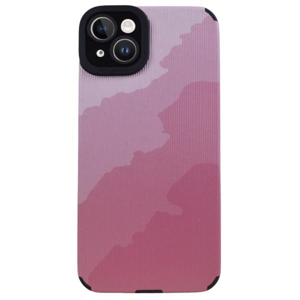 Gradient Camo Design Phone Cover - iPhone Compatible - iPhone 12 Pro - Blue