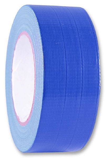 Pro Power (GFABLUE) Gaffer Tape, Rayon Cloth, Blue, 50 mm x 50 m