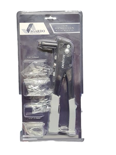 Pop Rivet Gun With Rivets