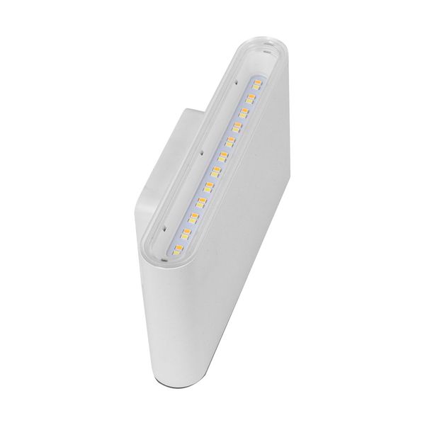 ACDC - 230v 2x3w Led Cct(3000,4200,6000k) White Alum. Up/down Ip65