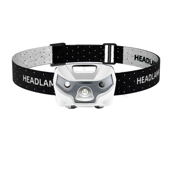 Portable Induction Sensor Headlamp - 4 Lighting Modes &amp; USB Rechargeable