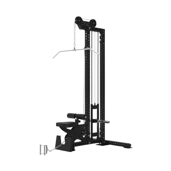 Force Fitness LP10 Plate Loaded Lat Pulldown &amp; Low Row Combo