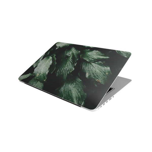 Laptop Skin/Sticker - Dark Green Leaves
