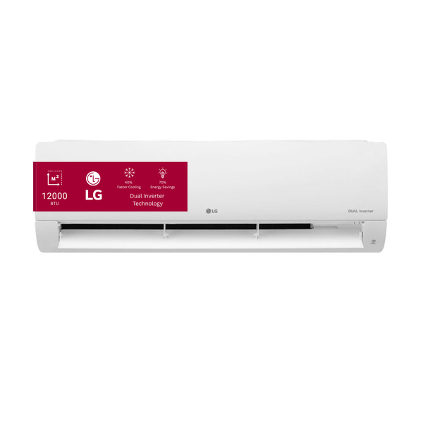 LG White Wall Air Conditioner - 12 000 BTU