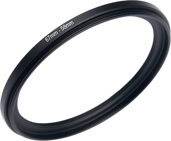 E-Photographic 67 to 58mm Lens Filter Step-Down Adapter Ring