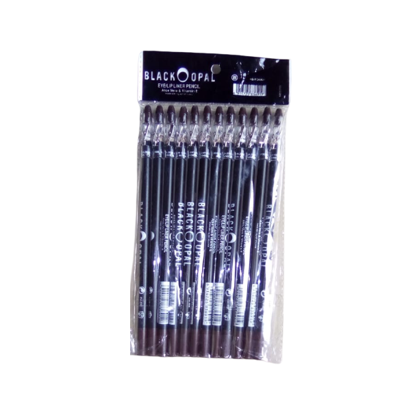 12pcs black opal eye/ lip liner pencil