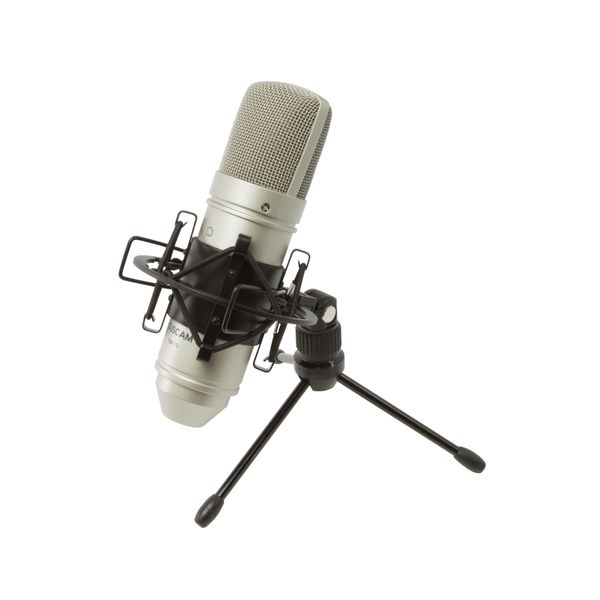 Tascam TM-80 - Large diaphram condenser microphone (Silver)